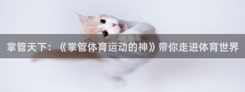 风速体育cba直播：掌管天下：《掌管体育运动的神》带你走进体育世界