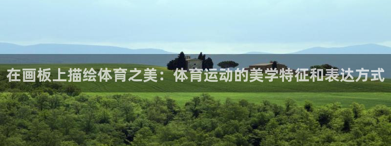 风速体育nba直播：在画板上描绘体育之美：体育运动的美学特征和表达方式